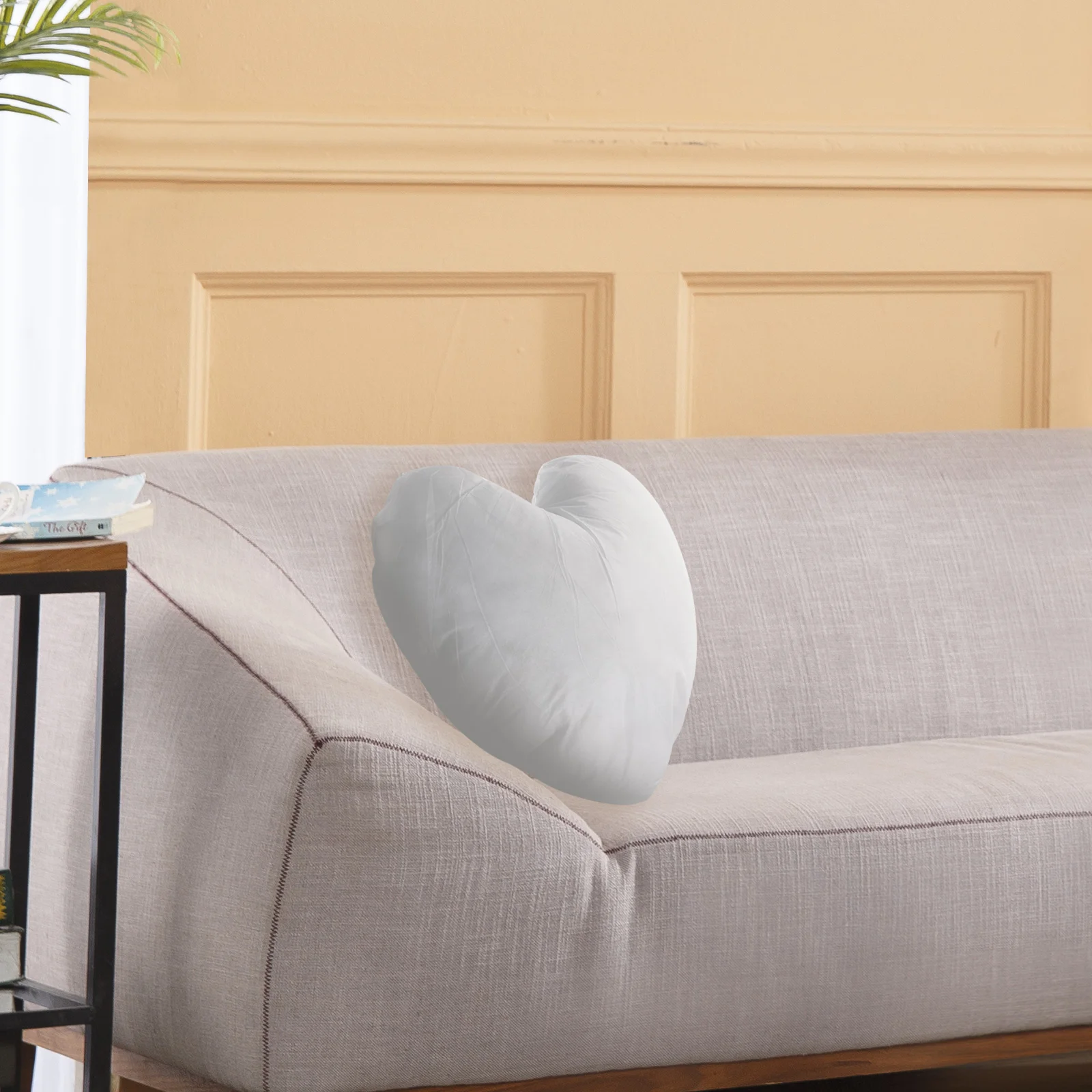 

Peach Heart Pillow Fillers Floor Chair Insert Shape Interior Pp Cotton Throw Stuffer Inner Child Couch