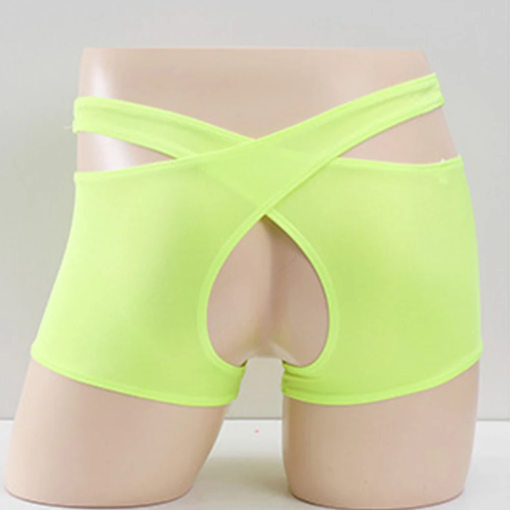 Popular Men Open Butt Crotchless Panties Cotton Blend Boxer Comfortable Shorts Beachwear Underpants Briefs Beachwear Lingerie
Popular Men Open Butt Crotchless Panties Cotton Blend Boxer Comfortable Shorts Beachwear Underpants Briefs Beachwear Lingerie