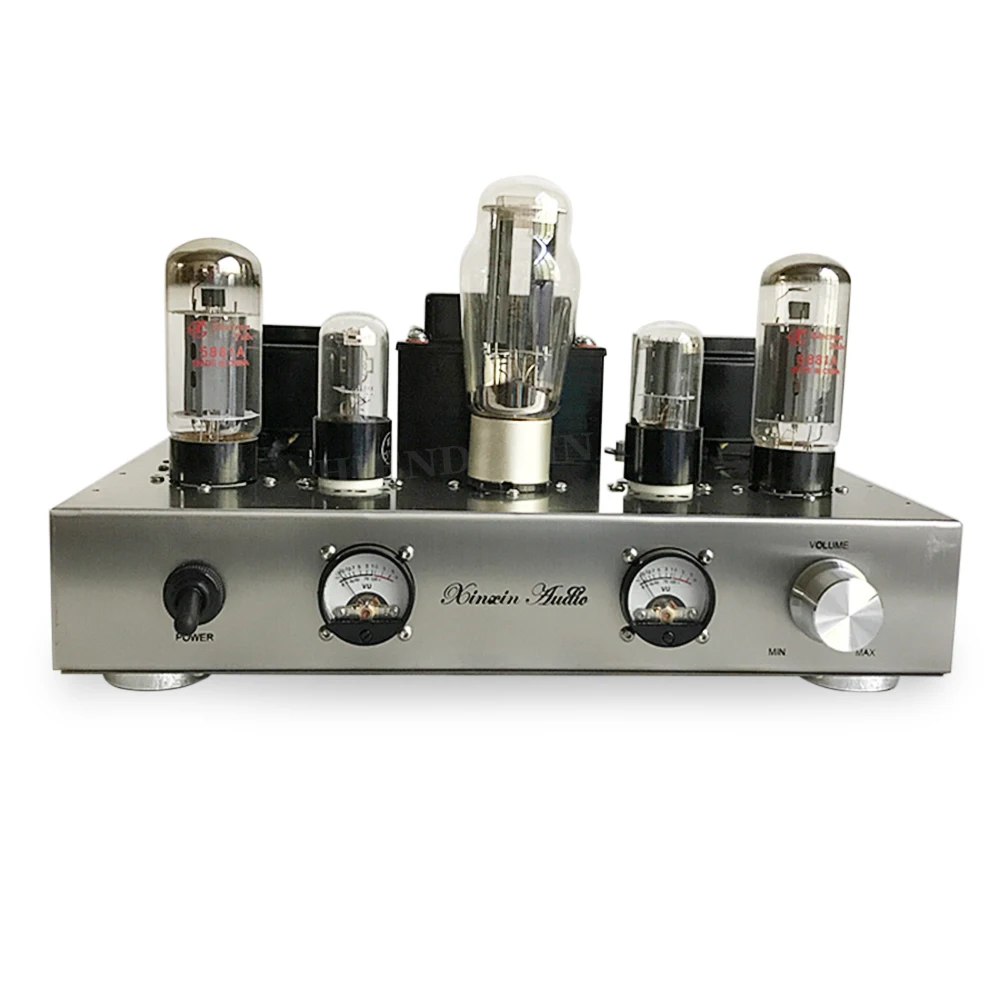 

XN-01 5881A Vacuum Tube Power Amplifier Class A Scaffolding Bile Machine Single-Ended Bile Machine General El34 kt66 7Wx2