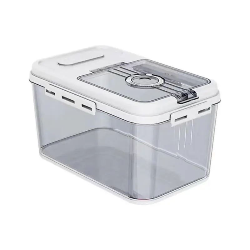 Rice Container Magnetic Storage Bin Dispenser For Rice Reusable Cereal Dispenser And Dry Food Storage Tank For Countertop Pantry
Rice Container Magnetic Storage Bin Dispenser For Rice Reusable Cereal Dispenser And Dry Food Storage Tank For Countertop Pantry