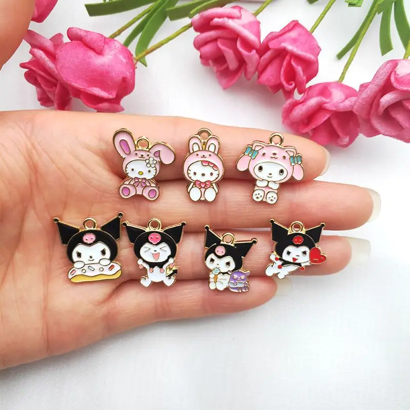 10PCS cartoon animal alloy accessories Kulomi Jewelry charm DIY handmade pendant keychain pendant
10PCS cartoon animal alloy accessories Kulomi Jewelry charm DIY handmade pendant keychain pendant