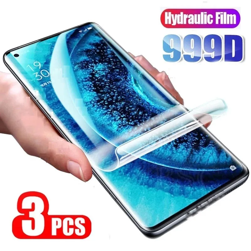 3PCS For Realme GT 5G GT Master Screen Protector Hydrogel Film For Realme GT Neo Flash Protective Phone Film
3PCS For Realme GT 5G GT Master Screen Protector Hydrogel Film For Realme GT Neo Flash Protective Phone Film