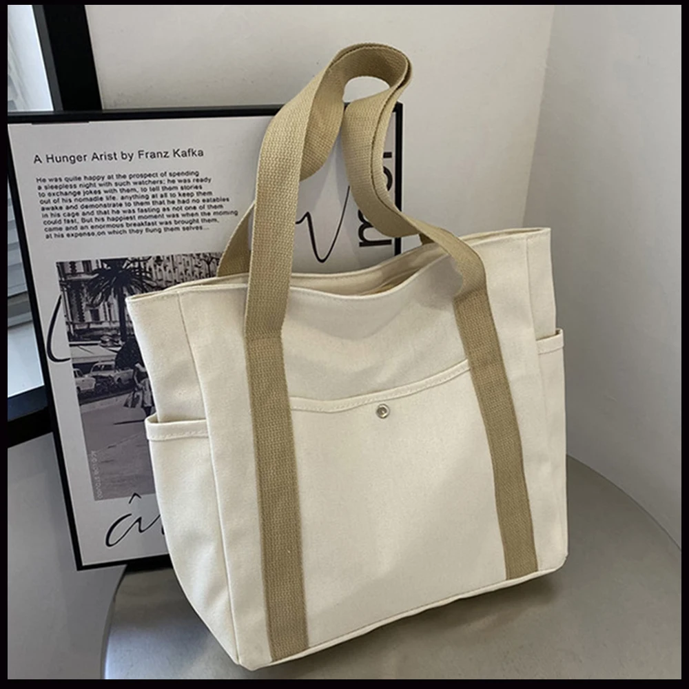 New Large Capacity Canvas Tote Bags handbag for Work Commuting Carrying Bag College Style Student Outfit Book Shoulder Bag
New Large Capacity Canvas Tote Bags handbag for Work Commuting Carrying Bag College Style Student Outfit Book Shoulder Bag