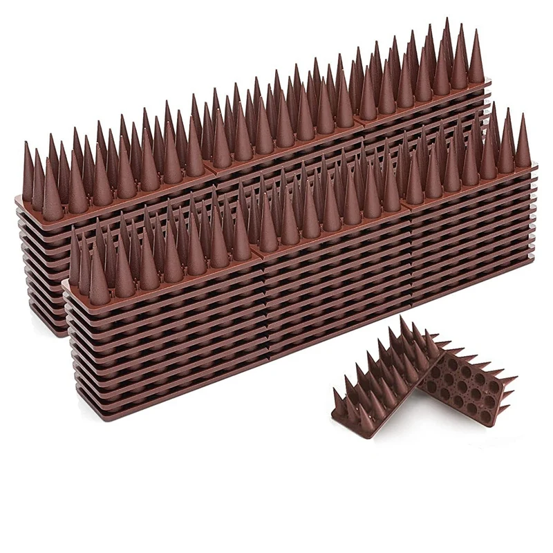 20 PCS Bird Deterrent Spikes Birds Repellent Spikes Fit For Outside To Keep Birds Away,Fence Spikes For Railing And Roof
20 PCS Bird Deterrent Spikes Birds Repellent Spikes Fit For Outside To Keep Birds Away,Fence Spikes For Railing And Roof