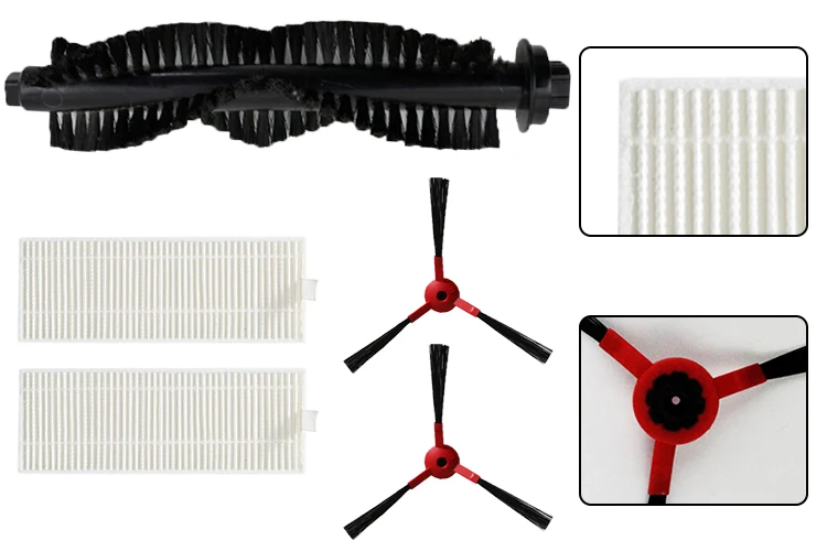 Filters Roller Brush Washable Filter Robotic Vacuum Cleaner Side Brush Spare Parts For AiRROBO P10 Hair Isolation Brand New
Filters Roller Brush Washable Filter Robotic Vacuum Cleaner Side Brush Spare Parts For AiRROBO P10 Hair Isolation Brand New
