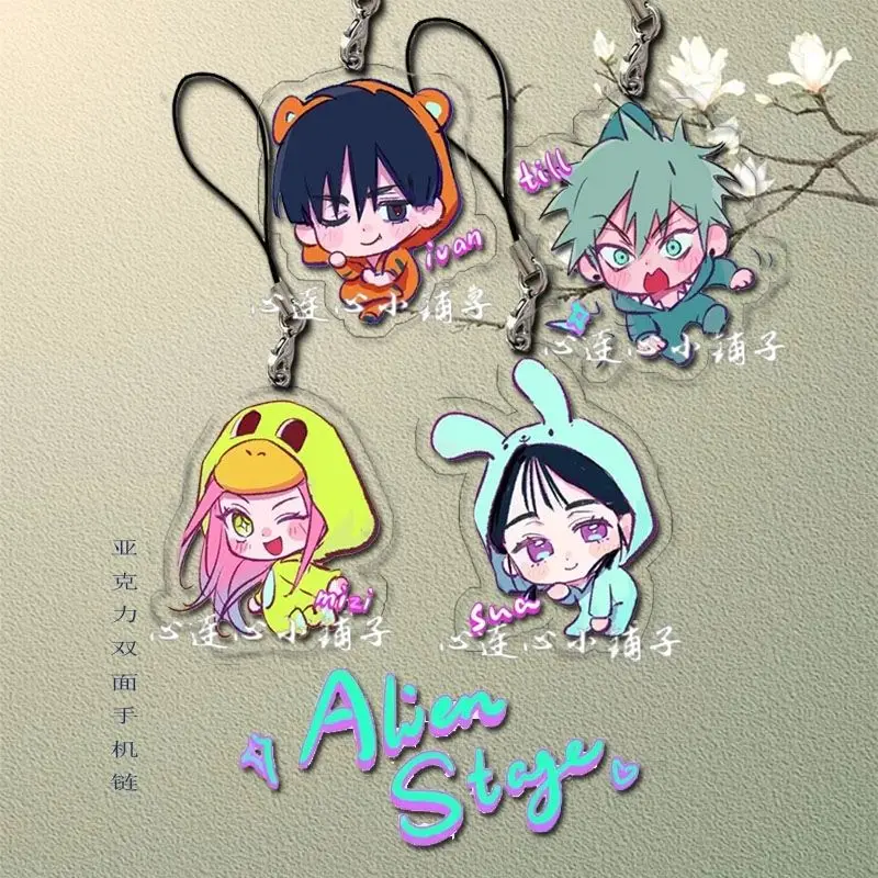 Mizi Sua Ivan Till Anime KeyChain ALIEN STAGE Men Key Chain for Women Mobile Phone Strap Figure Acrylic Keyring Pendant Gifts
Mizi Sua Ivan Till Anime KeyChain ALIEN STAGE Men Key Chain for Women Mobile Phone Strap Figure Acrylic Keyring Pendant Gifts