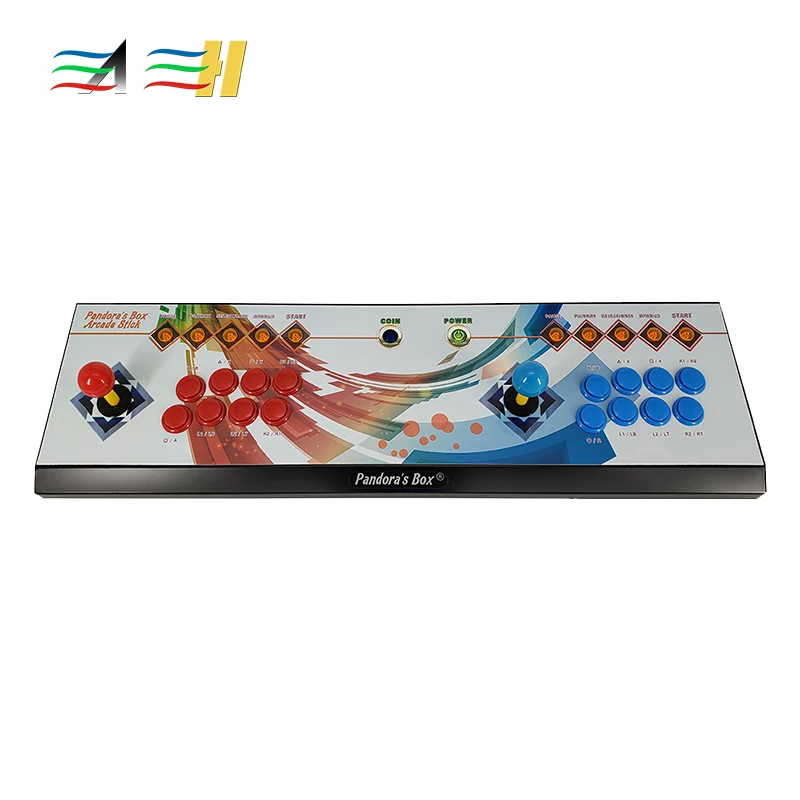 Pandoras Box Console Retro Video Game Consoles 6 Button & Sticker Custom HD VGA 5018 in 1 Console
Pandoras Box Console Retro Video Game Consoles 6 Button & Sticker Custom HD VGA 5018 in 1 Console