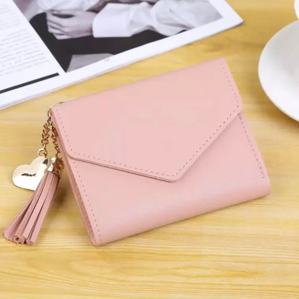 Women's Fashion PU Leather Wallet 2022 New Ladies Short Coin Purse Portable Card Holder Money Bags ID Credit Card Storage Purses
Women's Fashion PU Leather Wallet 2022 New Ladies Short Coin Purse Portable Card Holder Money Bags ID Credit Card Storage Purses