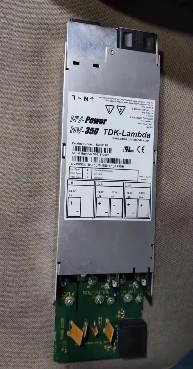 NV-power NV-350 TDK-Lambda product code:k30017F serial number:9161310028 new original
NV-power NV-350 TDK-Lambda product code:k30017F serial number:9161310028 new original