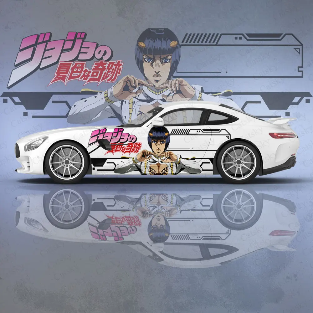 Виниловая наклейка для кузова автомобиля с аниме «Невероятные приключения Джоджо»
Виниловая наклейка для кузова автомобиля с аниме «Невероятные приключения Джоджо»