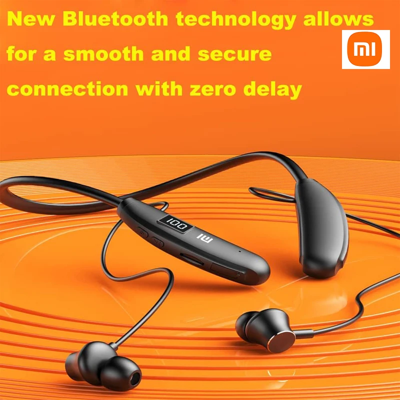 XIAOMI Bluetooth5.3 Headphones I39 Neckband In-Ear Earphone LED Display Wireless Earbuds Waterproof Sports Headest For Phone
XIAOMI Bluetooth5.3 Headphones I39 Neckband In-Ear Earphone LED Display Wireless Earbuds Waterproof Sports Headest For Phone