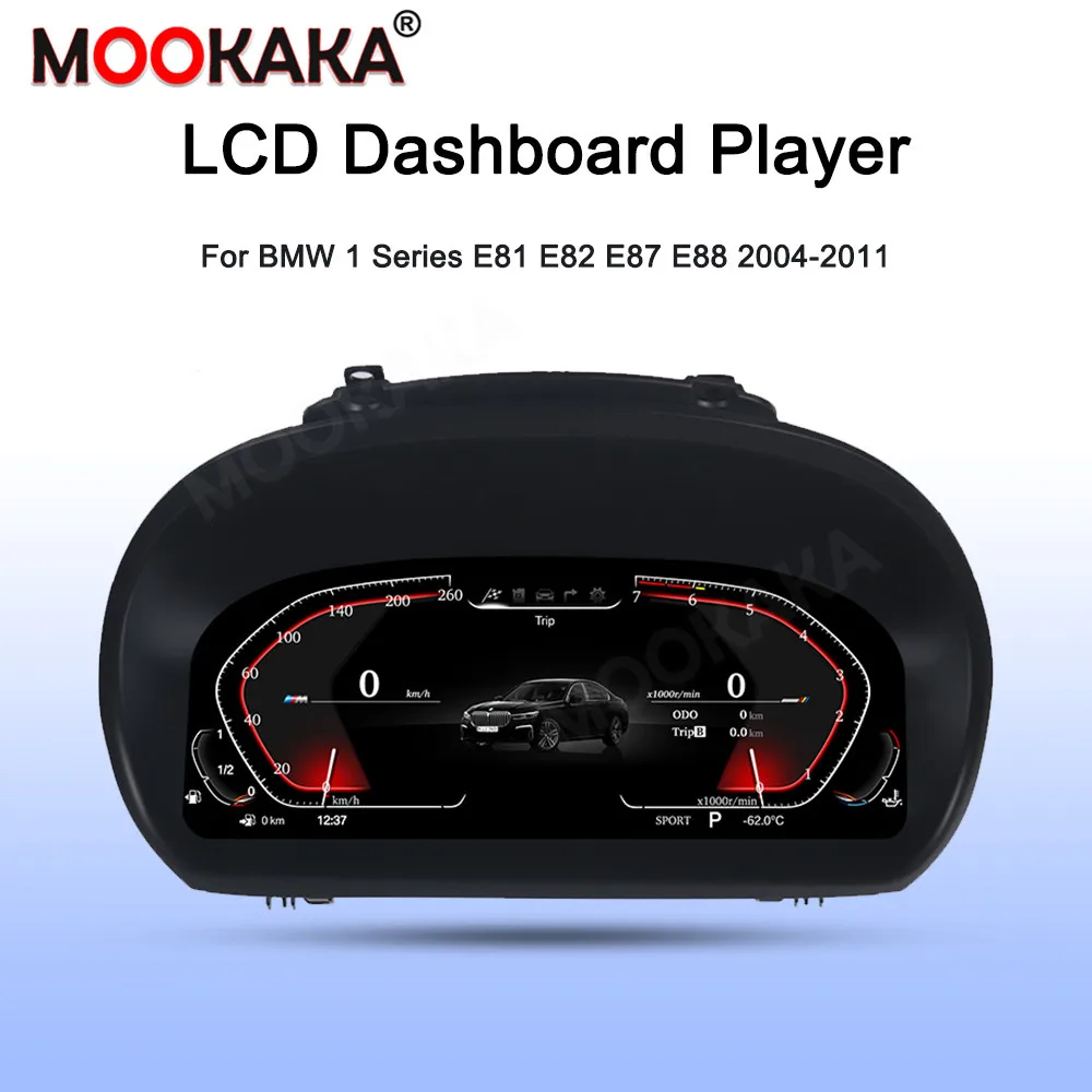 12.3" Car LCD Dashboard For BMW 1 Series E81 E82 E87 E88 2004-2011 LCD Instrument Panel Modified and Upgraded Digital Cluster
12.3" Car LCD Dashboard For BMW 1 Series E81 E82 E87 E88 2004-2011 LCD Instrument Panel Modified and Upgraded Digital Cluster