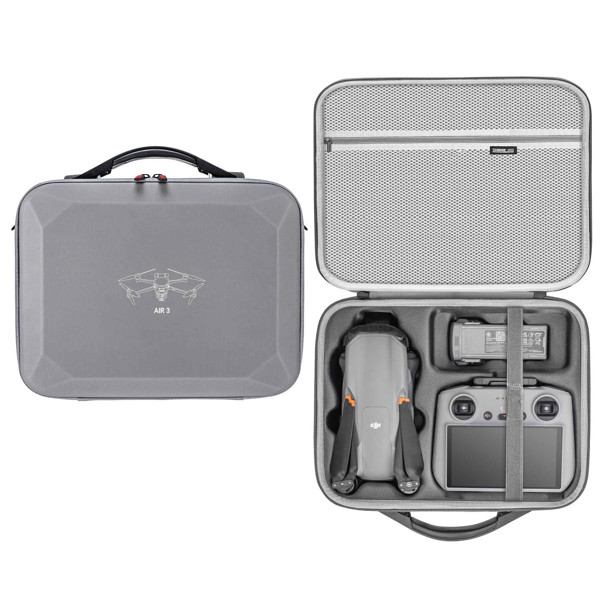 

Portable Carrying Case for DJI Air 3 Fly More Combo Accessories Box Storage Bag Waterproof Handbag for DJI RC N1/N2