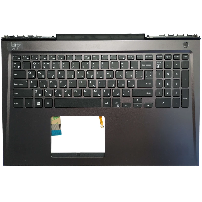 Новая русская клавиатура с подсветкой для Dell Inspiron G7 7588 09MK3W с подставкой для рук верхняя крышка чехол
Новая русская клавиатура с подсветкой для Dell Inspiron G7 7588 09MK3W с подставкой для рук верхняя крышка чехол