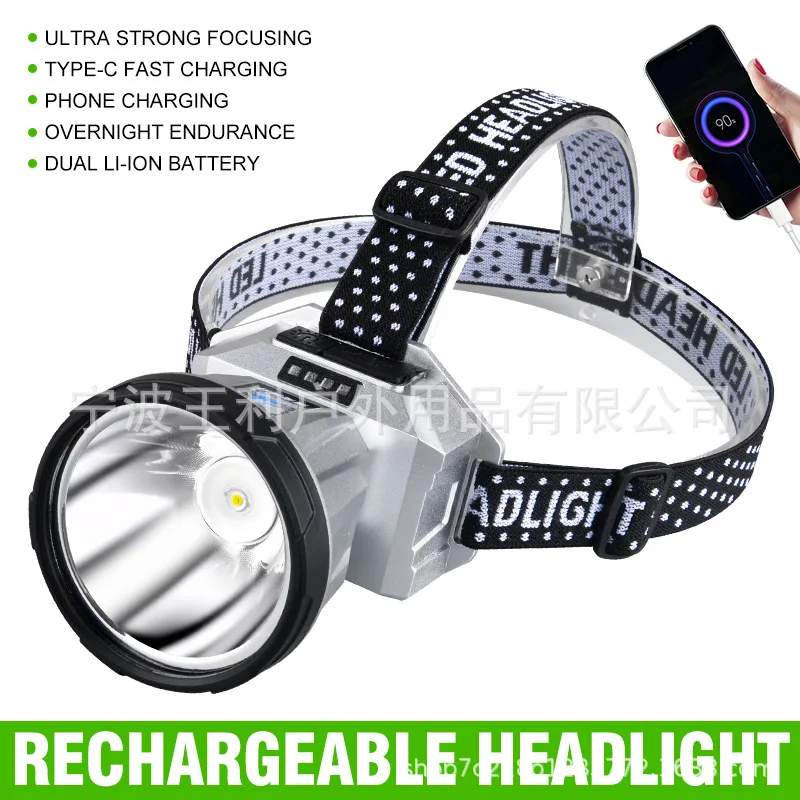 New Long Endurance Strong Light Long Range Headlight Night Fishing Camping Mining Light Searchlight Headwear Camping Stall Light
New Long Endurance Strong Light Long Range Headlight Night Fishing Camping Mining Light Searchlight Headwear Camping Stall Light