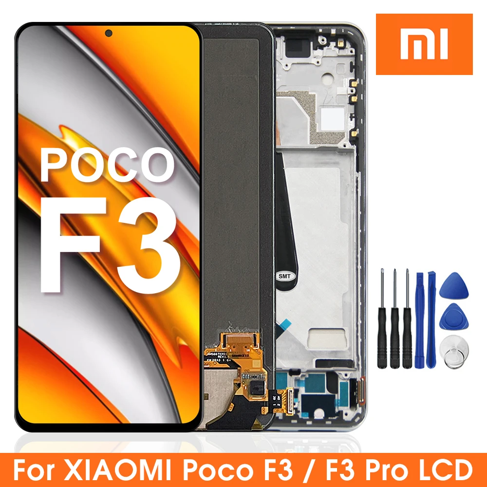 Оригинальный дисплей Poco F3 Pro с рамкой, для Xiaomi Poco F3 M2012K11AG, ЖК-дисплей, сенсорный экран, дигитайзер, замена
Оригинальный дисплей Poco F3 Pro с рамкой, для Xiaomi Poco F3 M2012K11AG, ЖК-дисплей, сенсорный экран, дигитайзер, замена