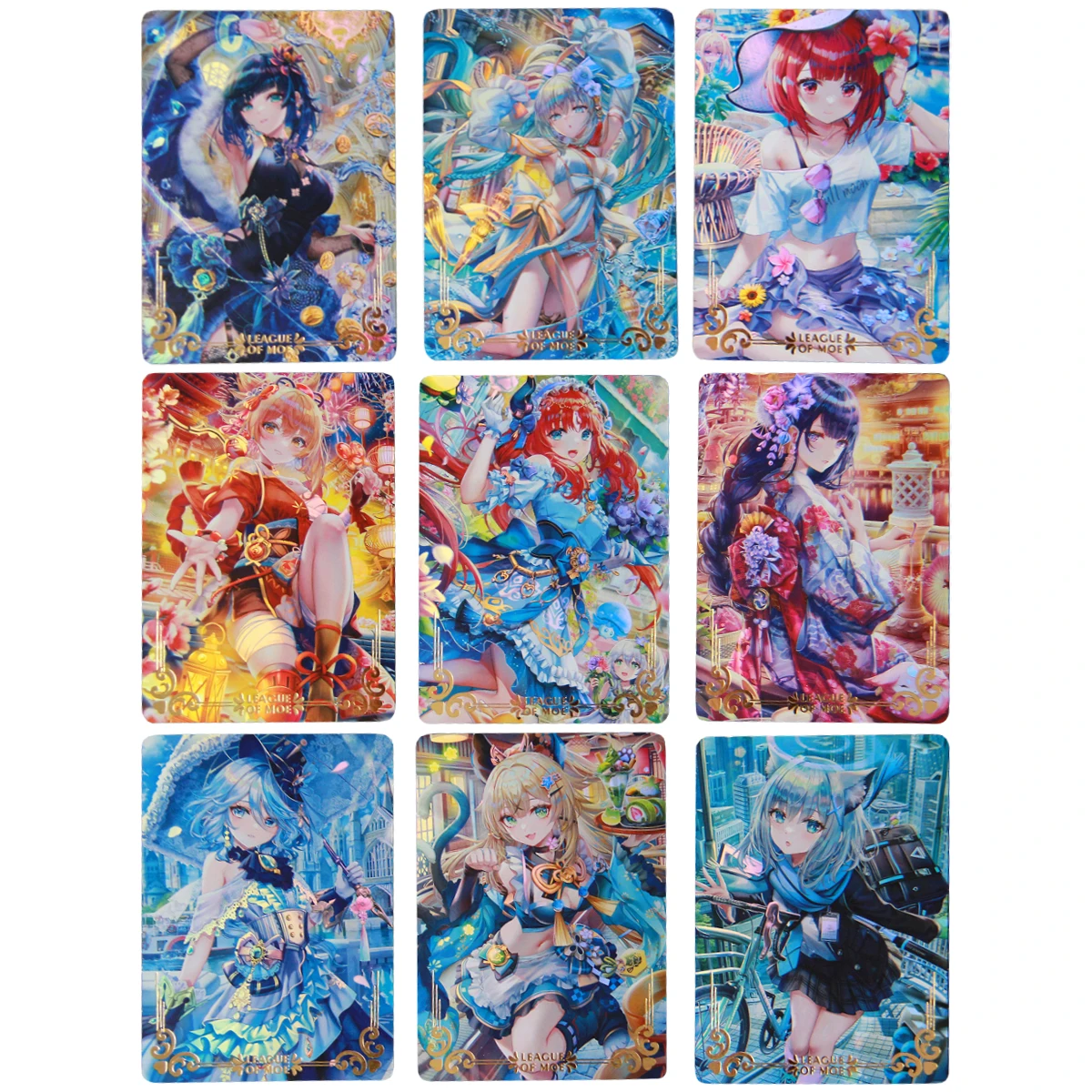 10 шт./компл. самостоятельное изготовление Genshin Girls Beelzebul Ganyu Nilou Flash Card Классическая игра Аниме коллекционные карты Diy Подарочные игрушки
10 шт./компл. самостоятельное изготовление Genshin Girls Beelzebul Ganyu Nilou Flash Card Классическая игра Аниме коллекционные карты Diy Подарочные игрушки