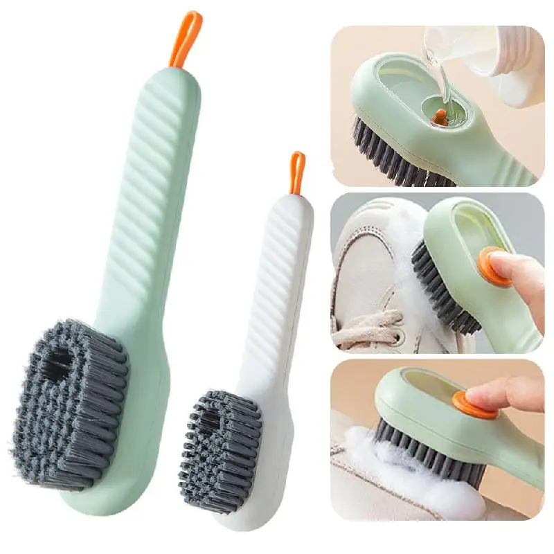 Multifunction Automatic Soap Liquid Adding Shoe Brush Soft-bristled Clothe Brush Clothing Board Brush Soap Dispenser Brush parts
Multifunction Automatic Soap Liquid Adding Shoe Brush Soft-bristled Clothe Brush Clothing Board Brush Soap Dispenser Brush parts