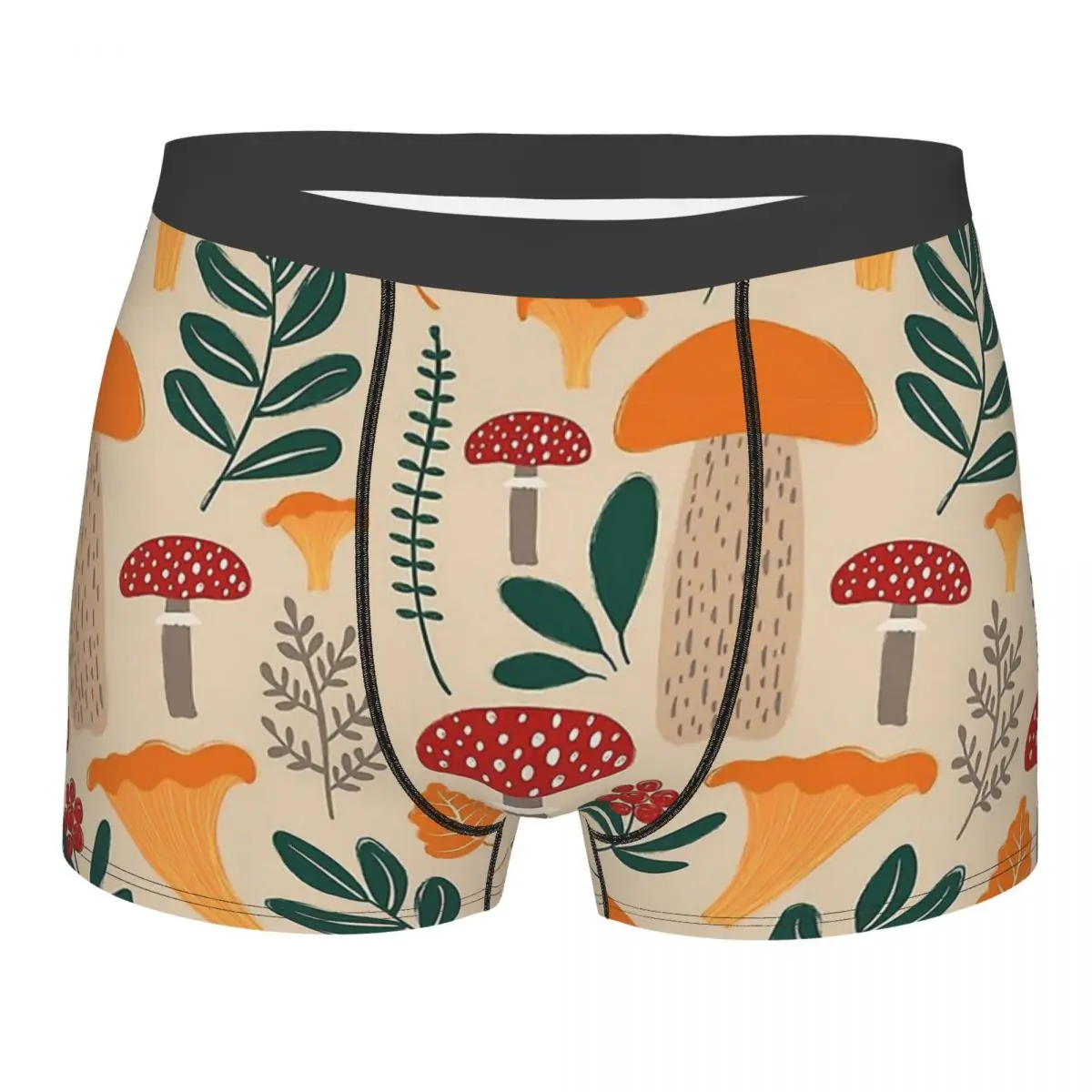 Warm Medley Mushroom Mushrooms Forest Underpants Breathbale Panties Men's Underwear Comfortable Shorts Boxer Briefs
Warm Medley Mushroom Mushrooms Forest Underpants Breathbale Panties Men's Underwear Comfortable Shorts Boxer Briefs