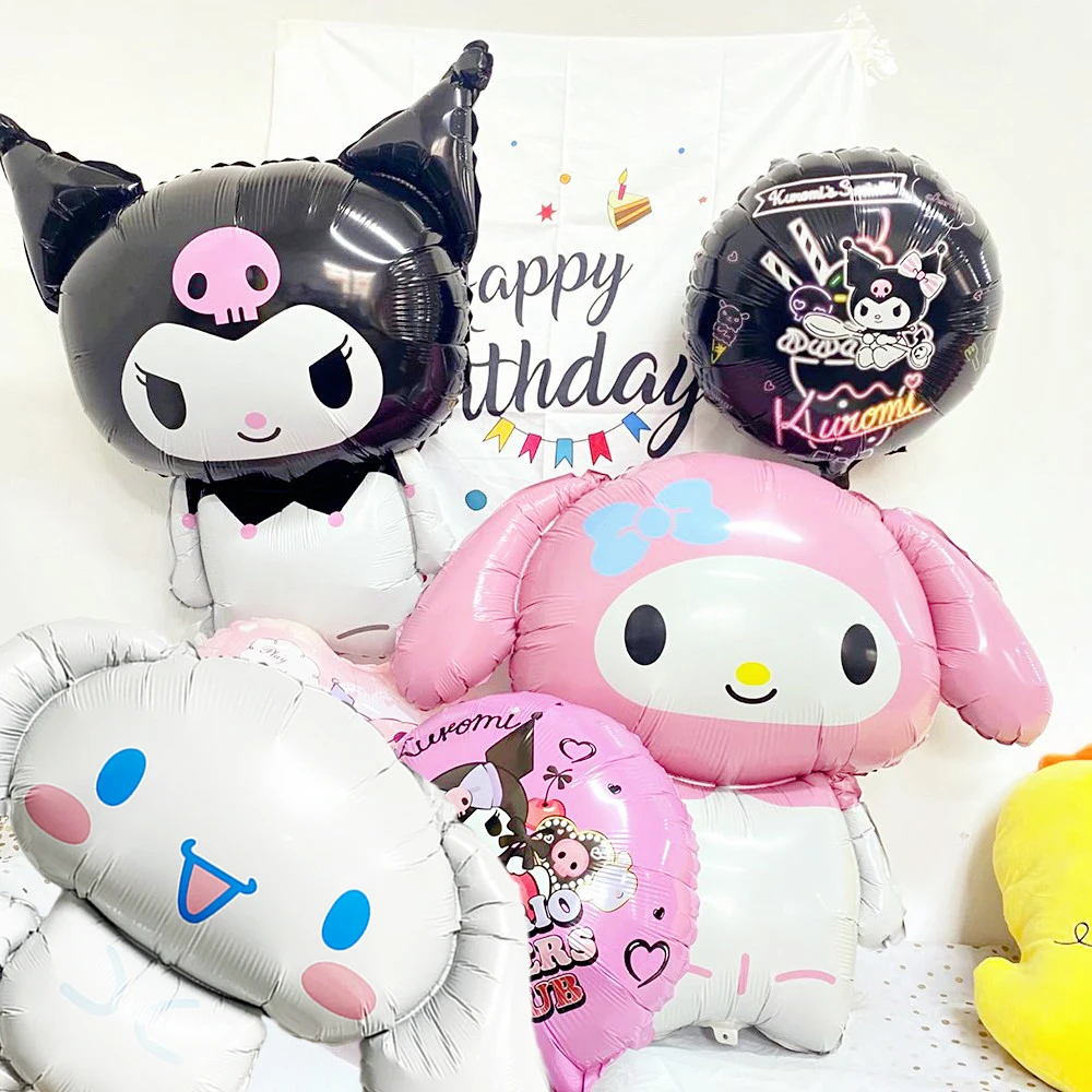 Anime Sanrio Balloon Set Kawaii Kuromi Cinnmoroll My Melody Balloon Large Doll Room Decoration Birthday Party Decorations Gifts
Anime Sanrio Balloon Set Kawaii Kuromi Cinnmoroll My Melody Balloon Large Doll Room Decoration Birthday Party Decorations Gifts