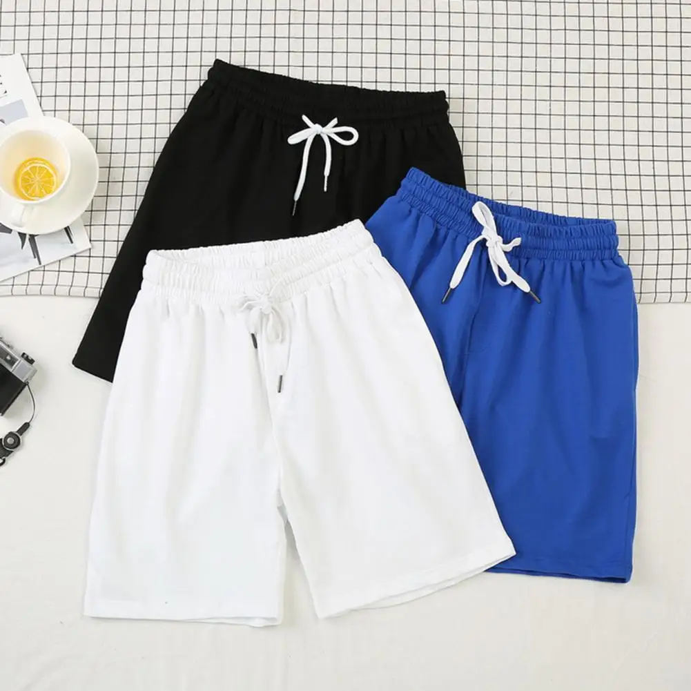 Quick-dry Athletic Shorts Men Workout Shorts Men's Elastic Waist Drawstring Beach Shorts with Pockets for Running Fitness Solid
Quick-dry Athletic Shorts Men Workout Shorts Men's Elastic Waist Drawstring Beach Shorts with Pockets for Running Fitness Solid