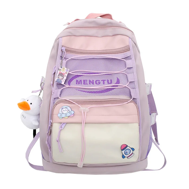 

Hello Kitty cute forest style backpack girl casual schoolbag female college style junior high school student school bag