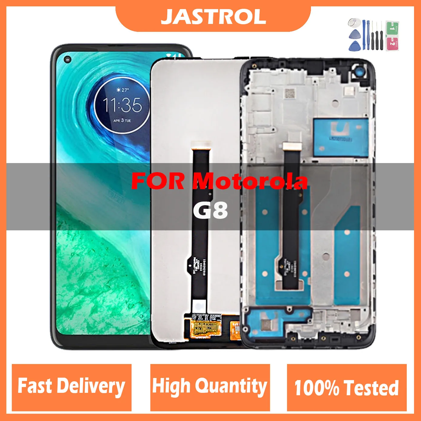 Original LCD For moto G8 LCD Display With Frame Touch Screen XT2045-1 XT2045-2 XT2045-5 Digiziter For Motorola Moto G8 Display
Original LCD For moto G8 LCD Display With Frame Touch Screen XT2045-1 XT2045-2 XT2045-5 Digiziter For Motorola Moto G8 Display