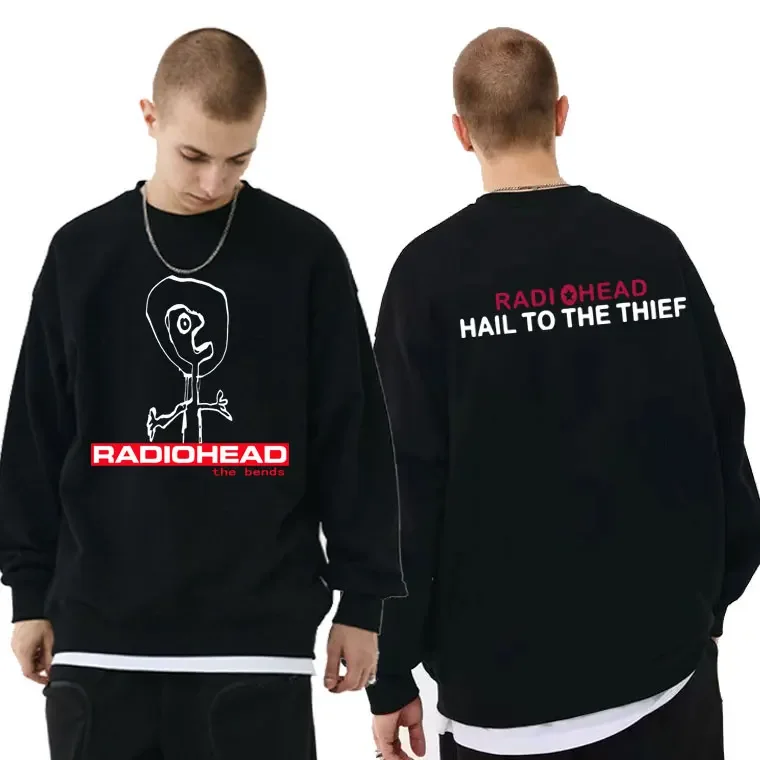 Rock Band Radiohead The Bends Print Sweatshirt Mens Loose Sweatshirts Man Casual Streetwear Men Women Vintage Hip Hop Pullover
Rock Band Radiohead The Bends Print Sweatshirt Mens Loose Sweatshirts Man Casual Streetwear Men Women Vintage Hip Hop Pullover