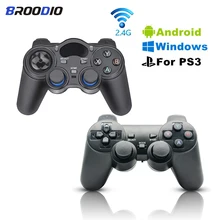 Wireless Gamepad Joystick Console For Android TV Box PC PS3 Game Controller With USB Mirco OTG Converter 2.4G Wireless Gamepads
Wireless Gamepad Joystick Console For Android TV Box PC PS3 Game Controller With USB Mirco OTG Converter 2.4G Wireless Gamepads