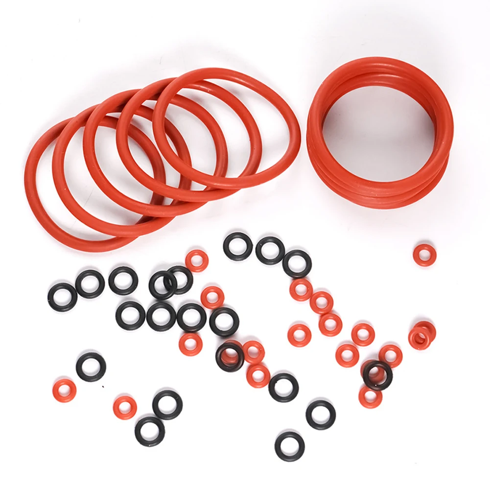 

Sealing Element O-Ring Replacement Parts 10pcs Big Red O-rings 20pcs Small Red O-rings Black (small) Red (small)