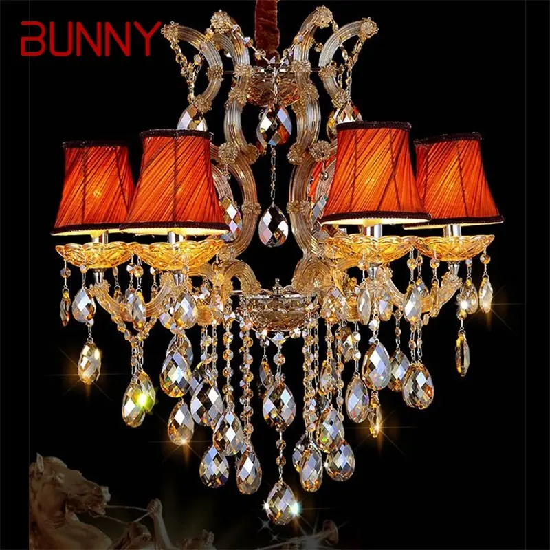 BUNNY European Style Chandelier Lamp Modern Luxury Pendant Light LED Fixtures for Home Villa Hall Meeting Room Bedroom
BUNNY European Style Chandelier Lamp Modern Luxury Pendant Light LED Fixtures for Home Villa Hall Meeting Room Bedroom