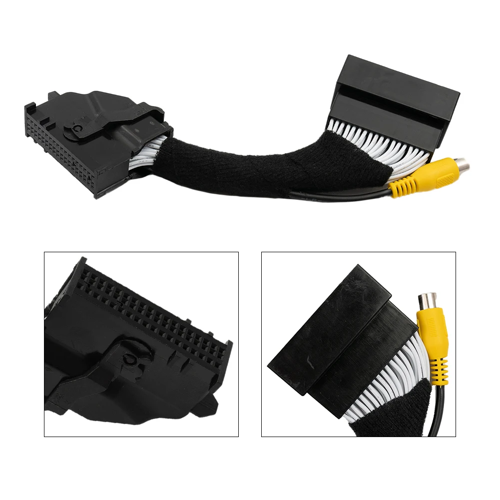 Adapter Cable Cable Harness With RCA For Ford 2011-2016 For Mustang 2019+ For Reverse Camera Adapter Car Durable New
Adapter Cable Cable Harness With RCA For Ford 2011-2016 For Mustang 2019+ For Reverse Camera Adapter Car Durable New