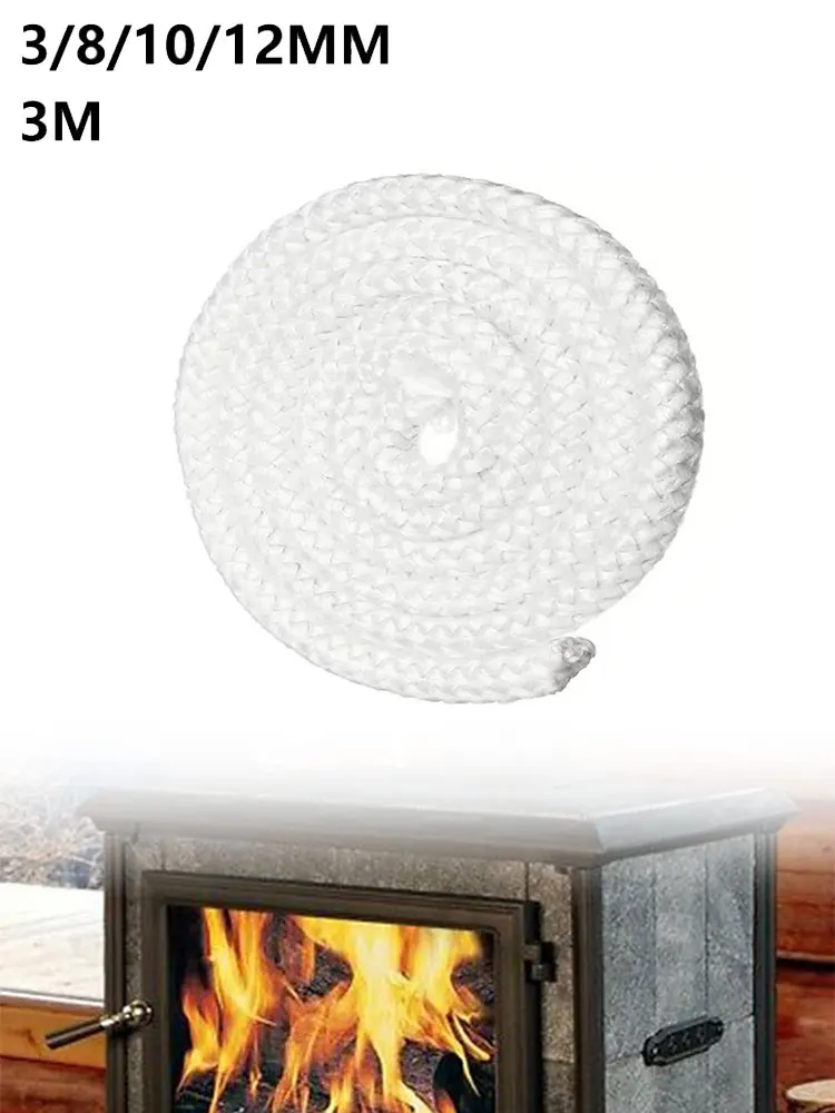 Stove Fire Rope Wood Burning Stove Sealing Gasket Log Burner Door Seal Fiberglass For Fireplace Improving Efficiency 6 To12mm
Stove Fire Rope Wood Burning Stove Sealing Gasket Log Burner Door Seal Fiberglass For Fireplace Improving Efficiency 6 To12mm