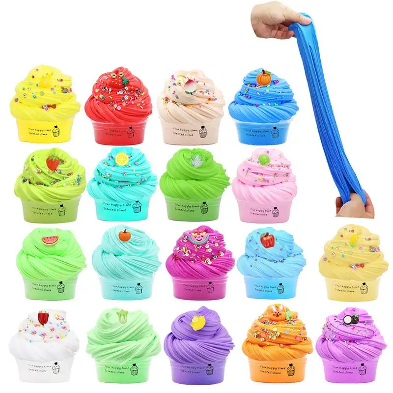 18 Colors Butter Slimes Clay DIY Fluffy Floam Slimes Cloud Slimes Soft Supplies Antistress Education Craft Plasticine Toy Kit
18 Colors Butter Slimes Clay DIY Fluffy Floam Slimes Cloud Slimes Soft Supplies Antistress Education Craft Plasticine Toy Kit