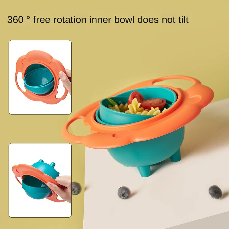 Children do not pour bowls baby 360 degree rotation top bowl does not pour anti spill anti drop dining tableware 
Children do not pour bowls baby 360 degree rotation top bowl does not pour anti spill anti drop dining tableware