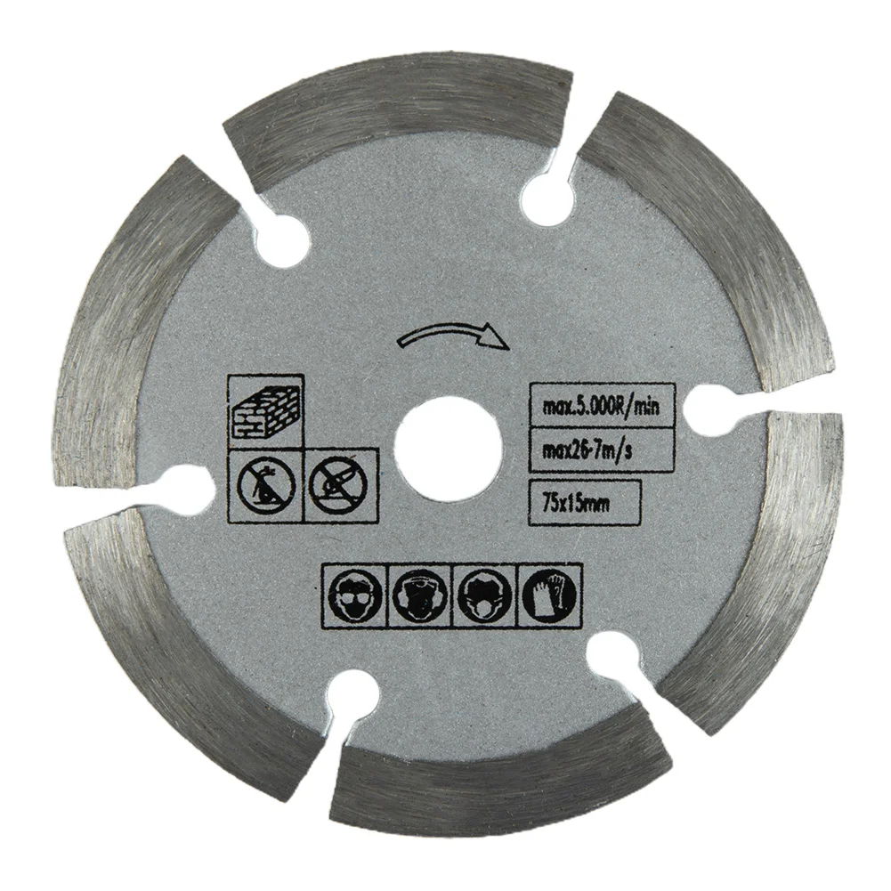

8 упаковок Мини режущий диск Круглый полимерный шлифовальный круг 75 мм для угловой шлифовальной машины стальной камень режущая Угловая Шлифовальная головка