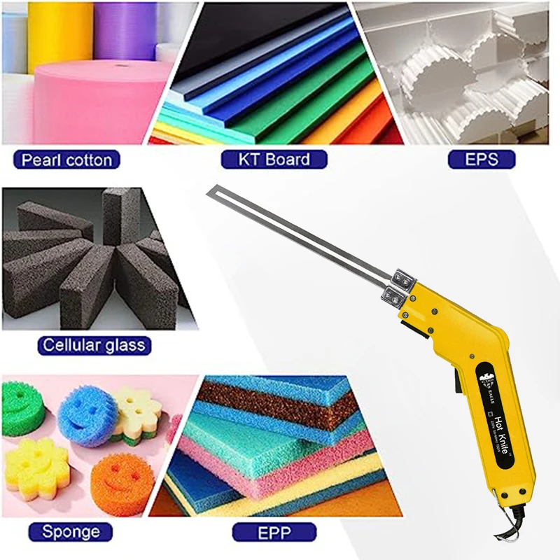 KS EAGLE Hot Wire Foam Cutter kit 250W Styrofoam Knife Cutter Electric Hot Wire Foam Cutting Tool Heated Foam Carving Knife Kit
KS EAGLE Hot Wire Foam Cutter kit 250W Styrofoam Knife Cutter Electric Hot Wire Foam Cutting Tool Heated Foam Carving Knife Kit