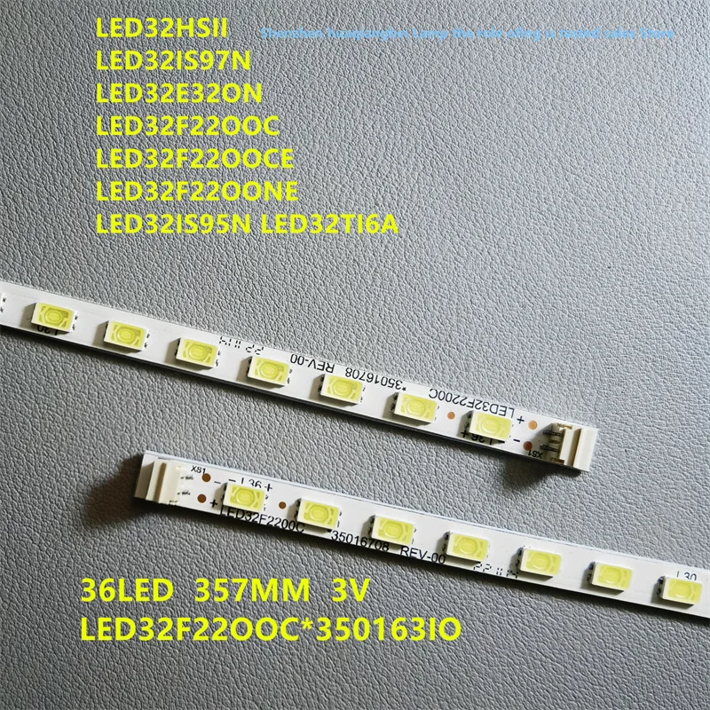 FOR repair LED32F2200CE LCD TV LED backlight Article lamp YP37020575 35016310 35016385 36LED 357MM
FOR repair LED32F2200CE LCD TV LED backlight Article lamp YP37020575 35016310 35016385 36LED 357MM