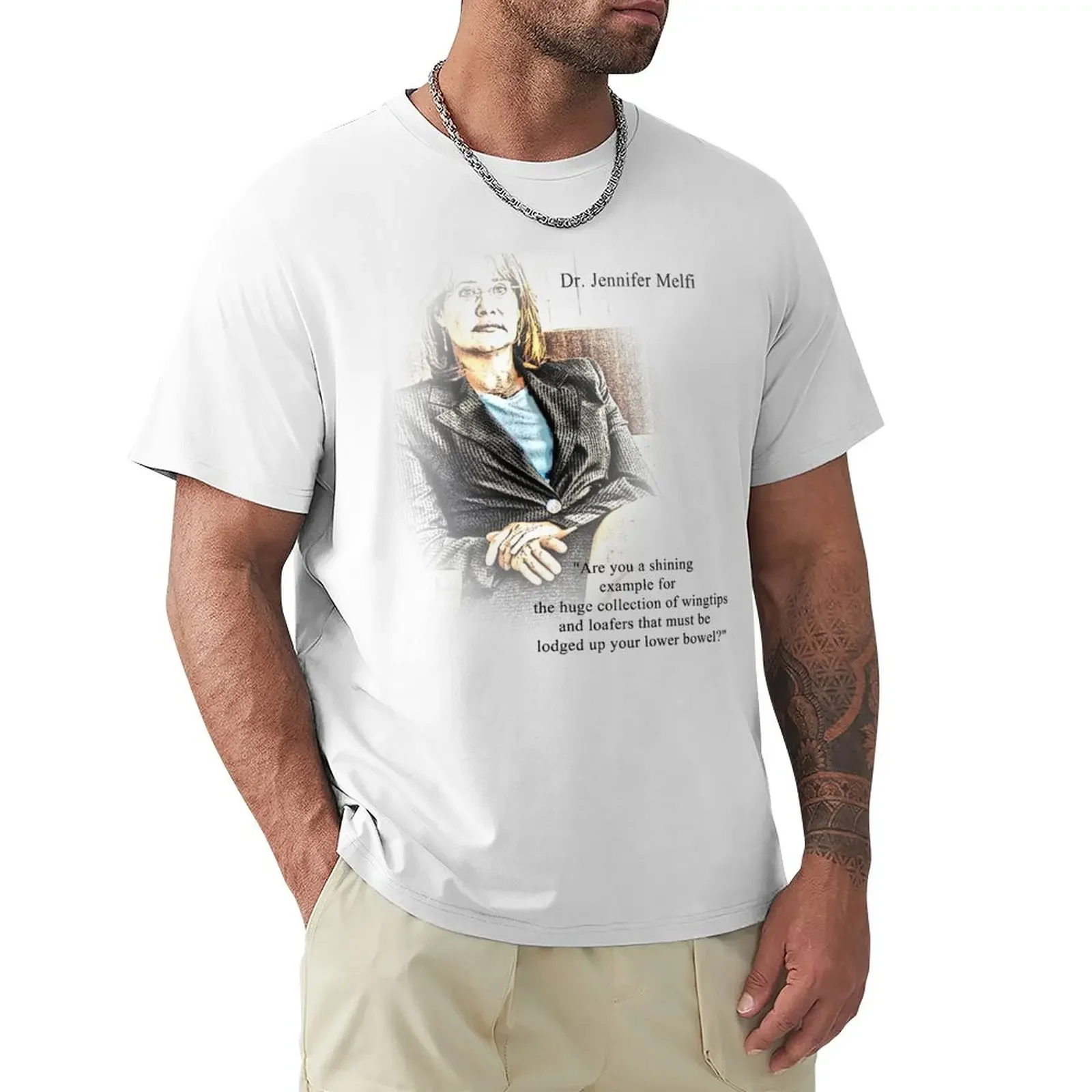 The Sopranos- Dr Melfi Quote T-Shirt anime sports fans sweat shirts, men 
The Sopranos- Dr Melfi Quote T-Shirt anime sports fans sweat shirts, men