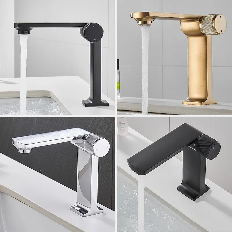 Modern Bathroom Basin Faucet Luxury Brass Hot Cold Water Mixer Single Handle Deck Mounted Lavatory Crane Tap Black Chrome Gold
Modern Bathroom Basin Faucet Luxury Brass Hot Cold Water Mixer Single Handle Deck Mounted Lavatory Crane Tap Black Chrome Gold