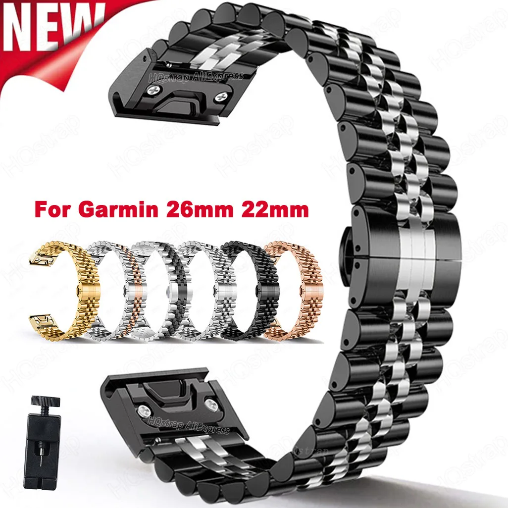 Ремешок стальной для Garmin Tactical x 7Pro Fenix 7X 6X 7 5 6 Pro 5X 3HR, браслет для часов Garmin, металлический браслет, аксессуары, 26 мм
Ремешок стальной для Garmin Tactical x 7Pro Fenix 7X 6X 7 5 6 Pro 5X 3HR, браслет для часов Garmin, металлический браслет, аксессуары, 26 мм