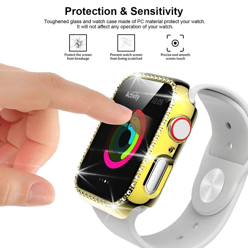 Protective Case For Apple Watch Case 44mm 40mm 45mm41mm42mm38mm Accessories Plated Screen Protector iWatch series 8 6 5 4 3 se 7
Protective Case For Apple Watch Case 44mm 40mm 45mm41mm42mm38mm Accessories Plated Screen Protector iWatch series 8 6 5 4 3 se 7