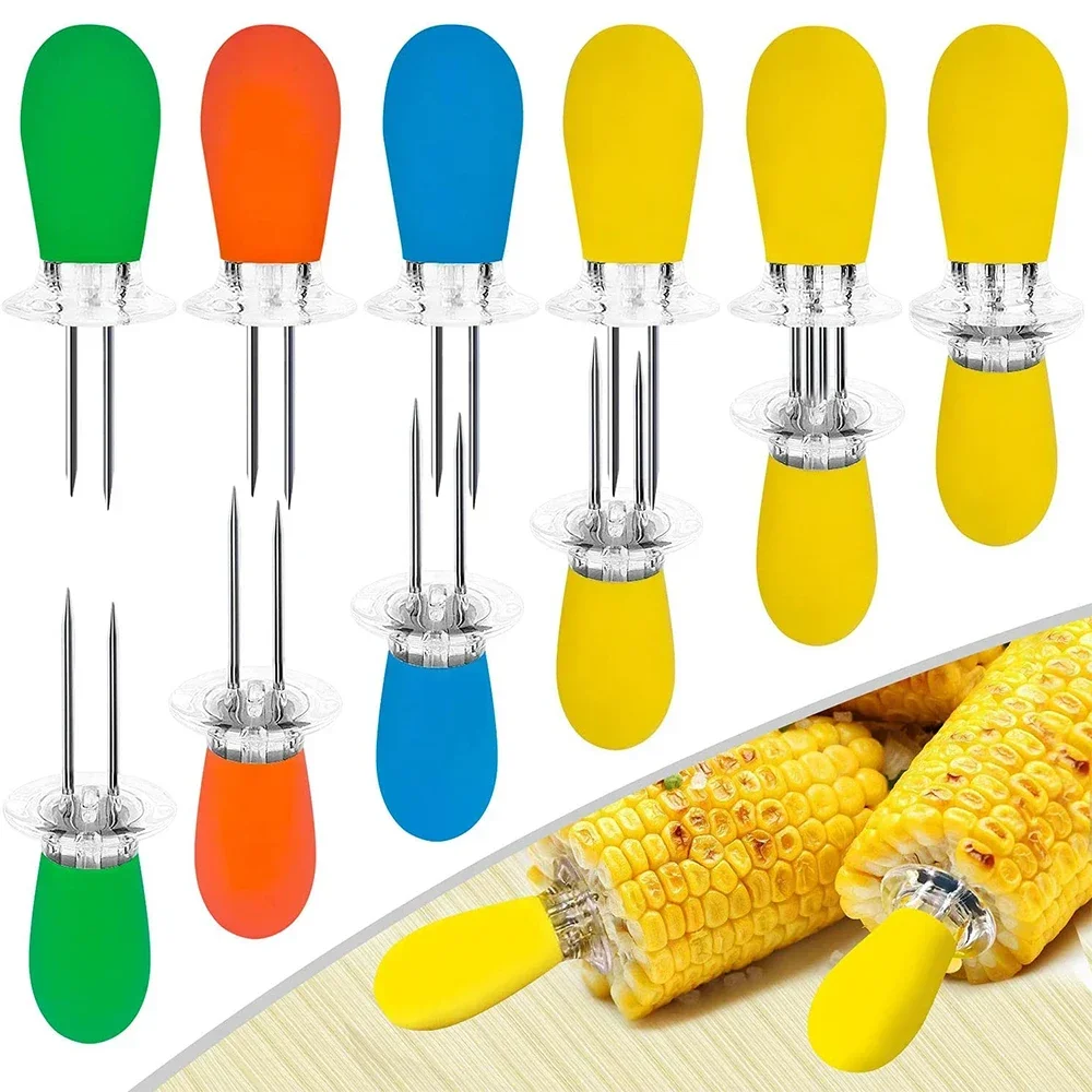 8pcs/set Corn Holders Stainless Steel BBQ Corn Holders Barbecue Hot Dog Meat Forks BBQ Accessories
8pcs/set Corn Holders Stainless Steel BBQ Corn Holders Barbecue Hot Dog Meat Forks BBQ Accessories