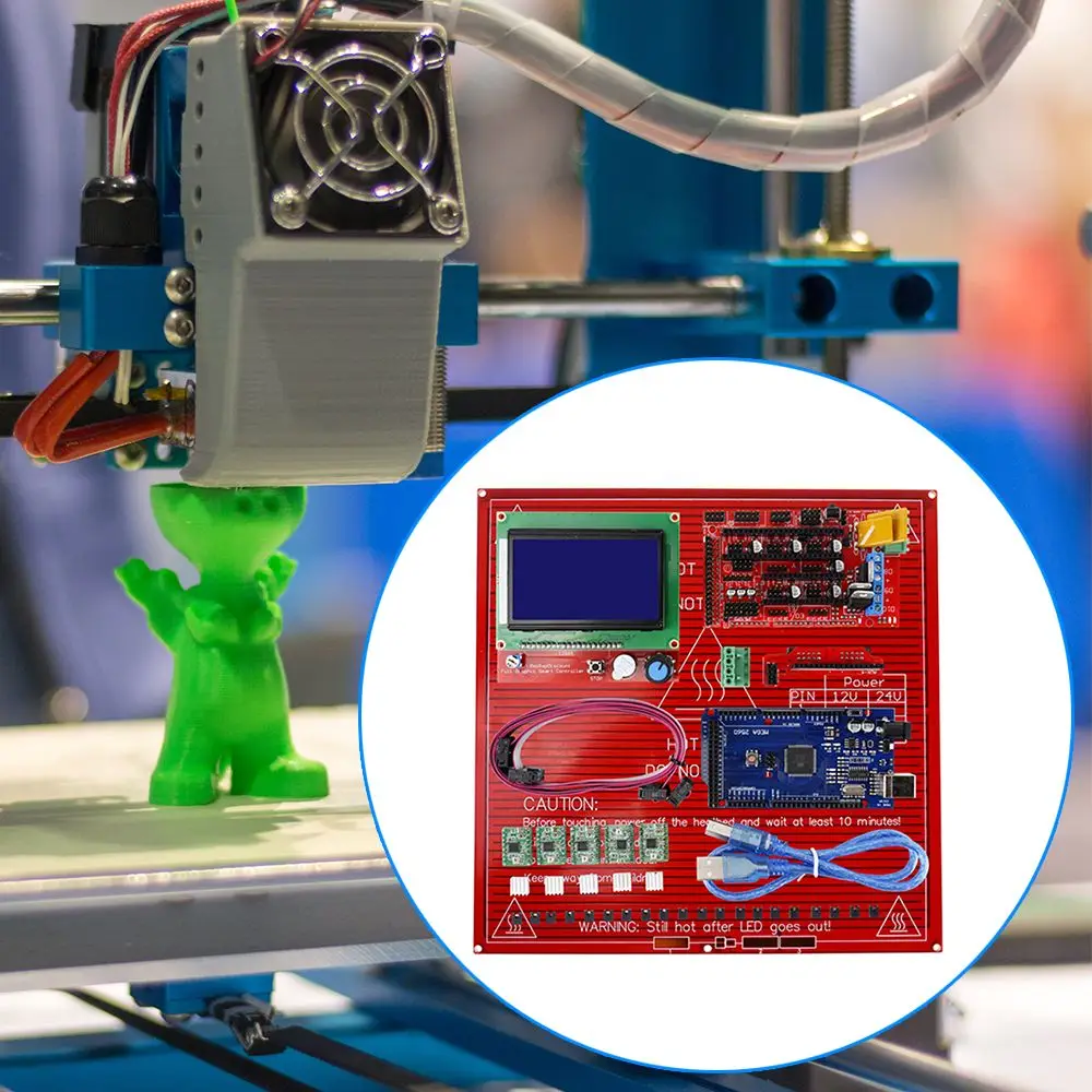 Durable 3D Printer Accessories Mk2B Professional Motherboard Kit PCB Heatbed LCD Display Screen Heatbed Plate
Durable 3D Printer Accessories Mk2B Professional Motherboard Kit PCB Heatbed LCD Display Screen Heatbed Plate
