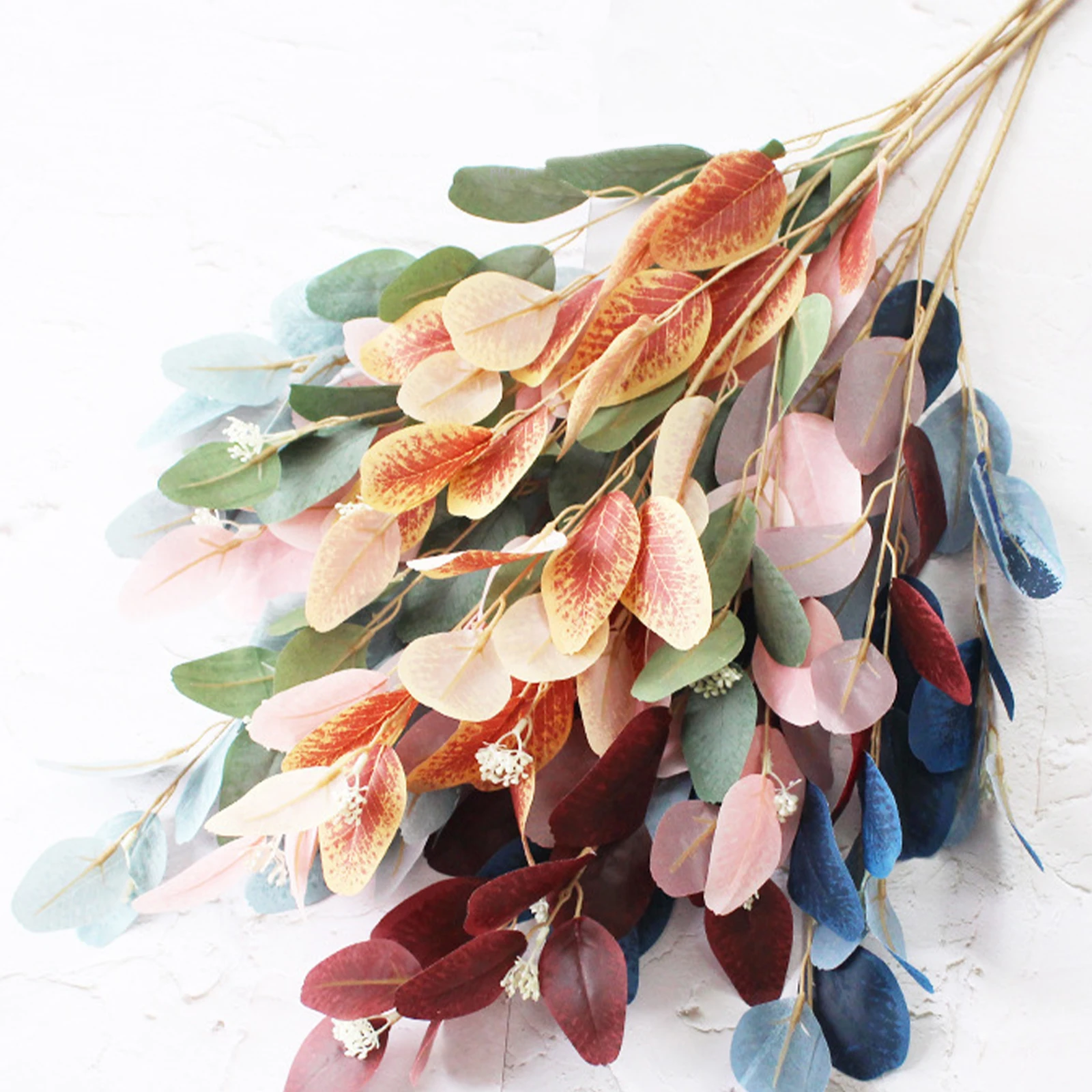Fake Plants Home Wedding Party Decor Artificial Eucalyptus Leaf Decorative DIY Plastic Flower Arrangement
Fake Plants Home Wedding Party Decor Artificial Eucalyptus Leaf Decorative DIY Plastic Flower Arrangement