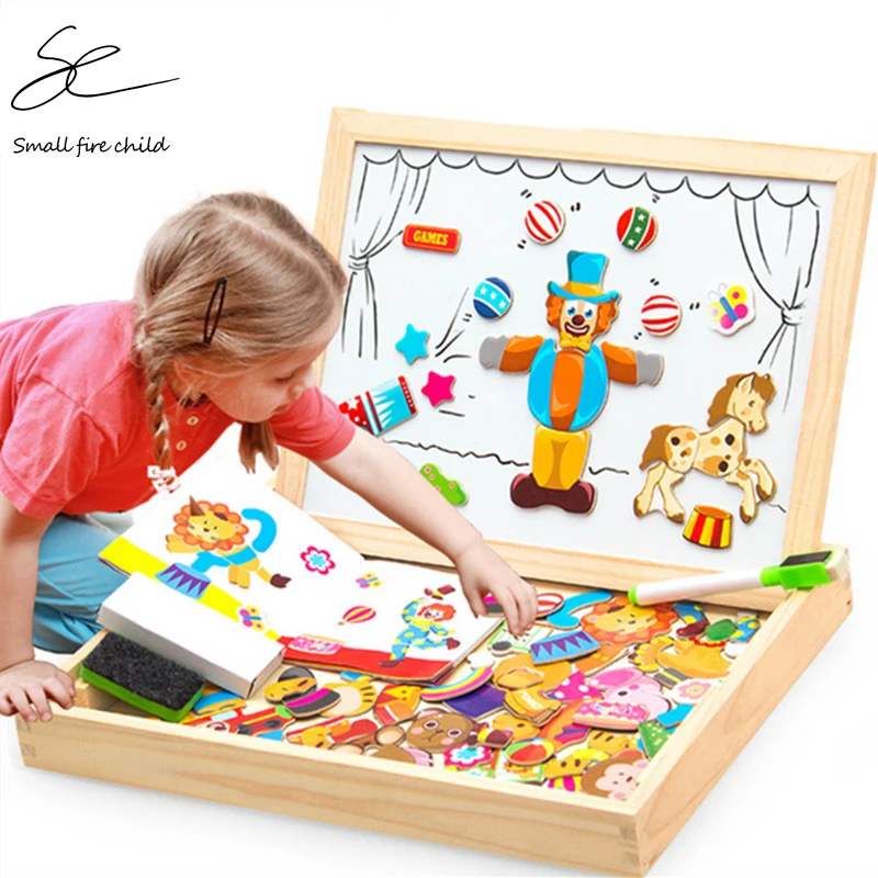 Wooden Magnetic Puzzle Figure/Animals/ House / Plant Drawing Board 19 styles Box Learning & Educational Toy Gift for children
Wooden Magnetic Puzzle Figure/Animals/ House / Plant Drawing Board 19 styles Box Learning & Educational Toy Gift for children