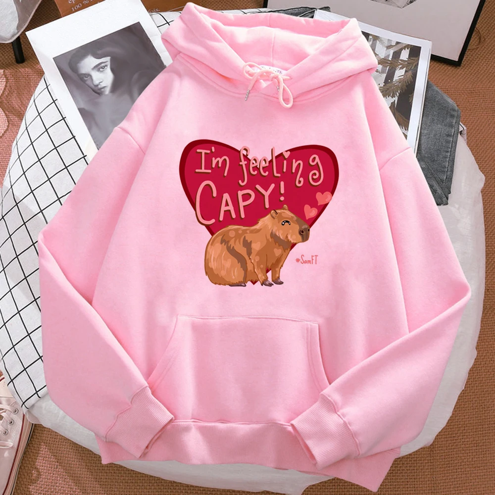 Capybara hoodies women graphic Winter funny japanese sweatshirts Pullover female Winter clothes
Capybara hoodies women graphic Winter funny japanese sweatshirts Pullover female Winter clothes