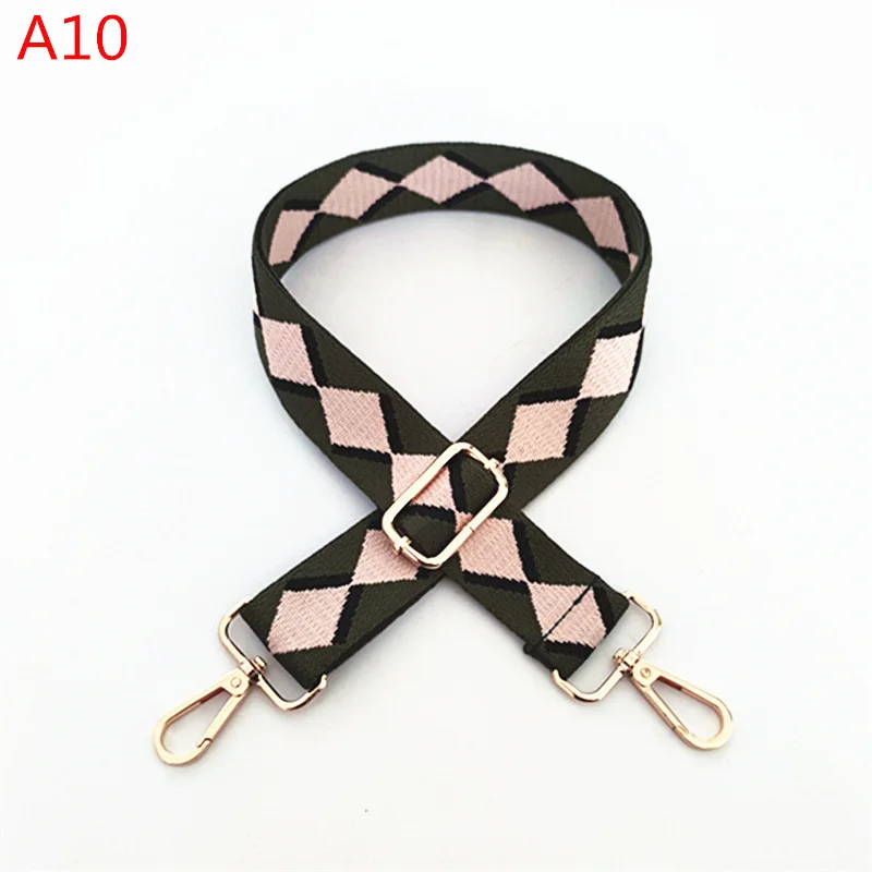 

Fashion Ethnic Style Replacement Bag Strap for Crossbody Luggage Accessories 3.8cm Women's Bag Shoulder Belt