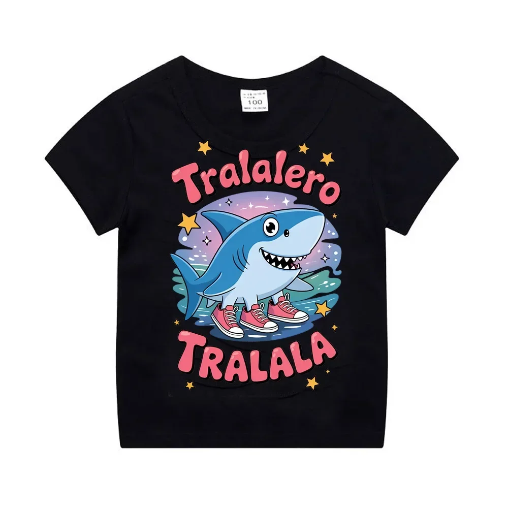 قميص أطفال بأكمام قصيرة بطباعة إيطالية مميزة، تي شيرت قطني صيفي للأطفال، ملابس عصرية مريحة للأولاد قميص أطفال بأكمام قصيرة بطباعة إيطالية مميزة، تي شيرت قطني صيفي للأطفال، ملابس عصرية مريحة للأولاد