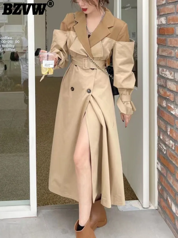 BZVW Fashion Spliced Contrast Color Designer Women's 2023 Spring Autumn Versatile Niche Temperament Strap Dress Female 25X2853
BZVW Fashion Spliced Contrast Color Designer Women's 2023 Spring Autumn Versatile Niche Temperament Strap Dress Female 25X2853